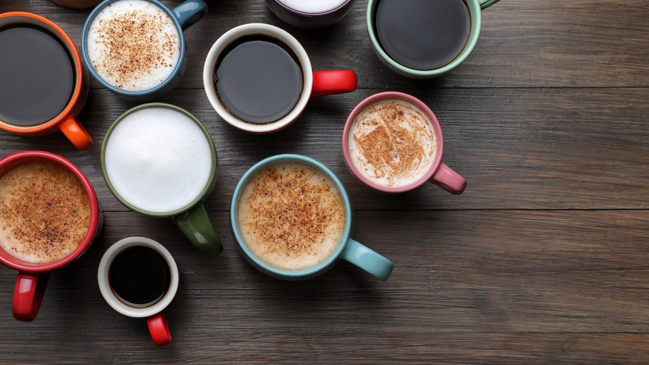 percezione gusto caffe forma tazza