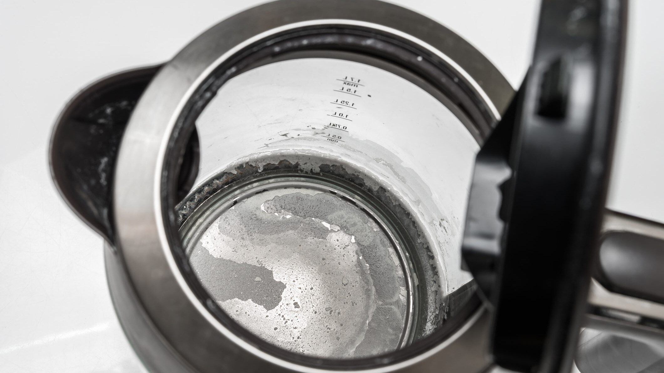 rimuovere calcare bollitore