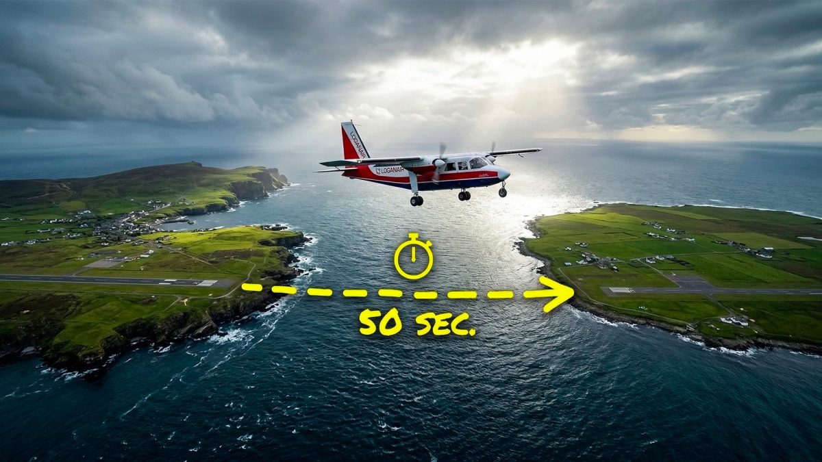 voli più corti al mondo