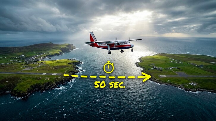 voli più corti al mondo