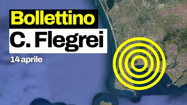 Bollettino campi flegrei 14 aprile