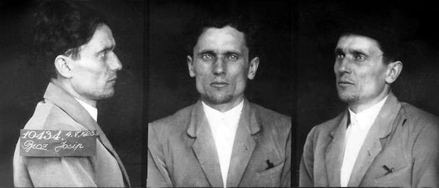 Foto segnaletica del 1928