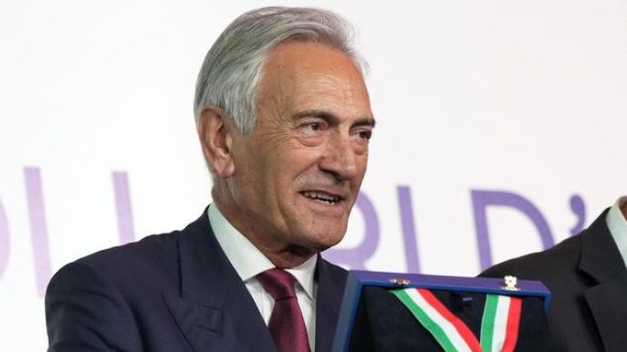 Gabriele Gravina, presidente dimissionario della FIGC. Credits: account X FIGC