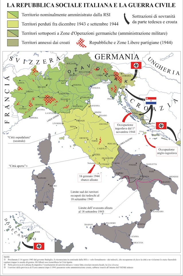 Italia 1943-45- credi Emanuele Mastrangelo via Wikimedia Commons