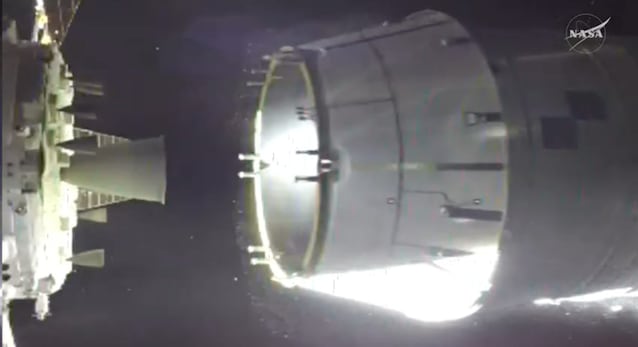 separazione orion artemis 2