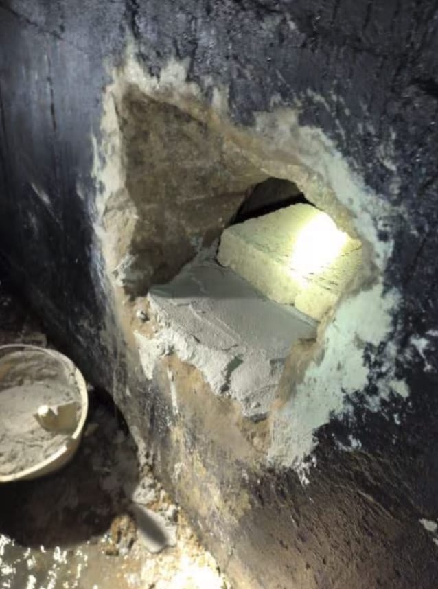 buco tunnel rapina napoli