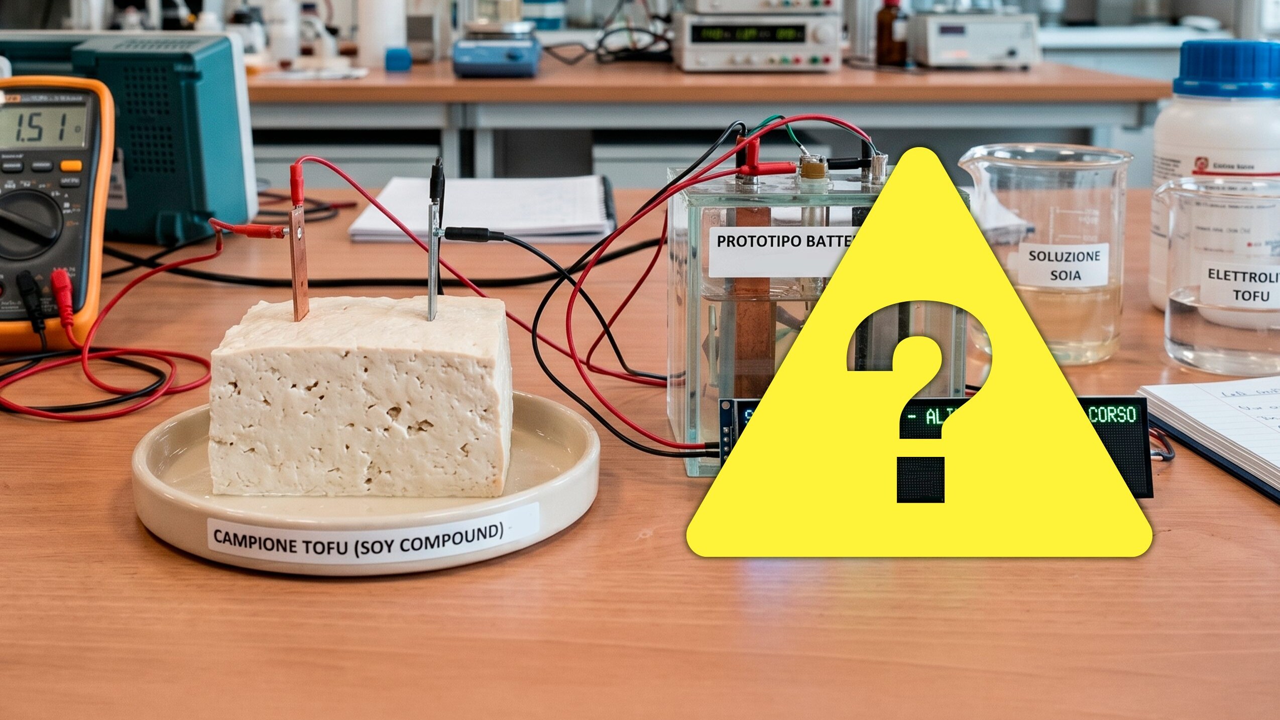 Hanno davvero inventato una “batteria al tofu” con un’autonomia di 300 anni? Facciamo chiarezza