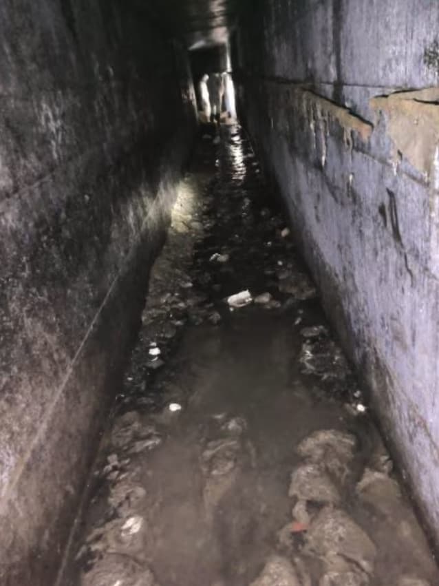 collettore fognario rapina napoli