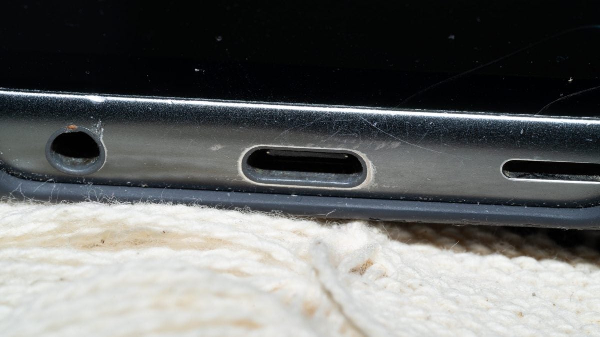 usb-c pulizia