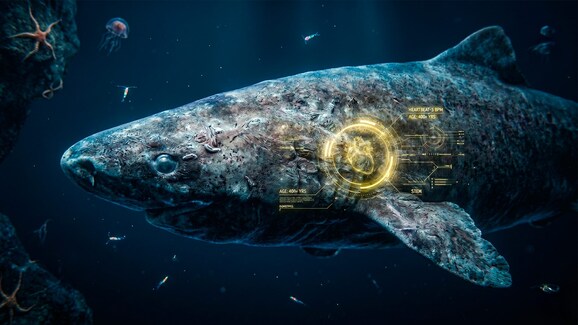 squalo groenlandia cuore