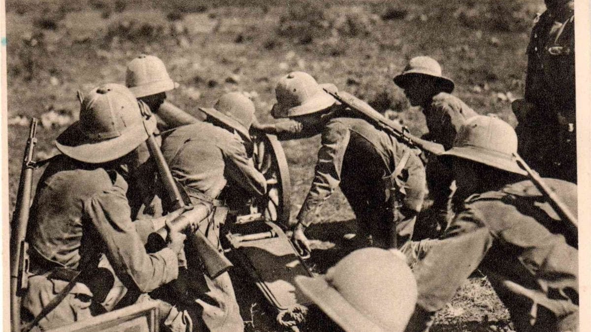 Guerra di etiopia copertina