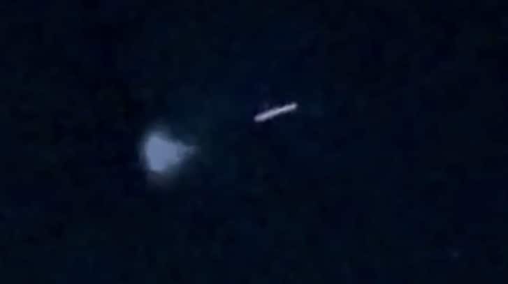 scia luminosa italia starlink spacex