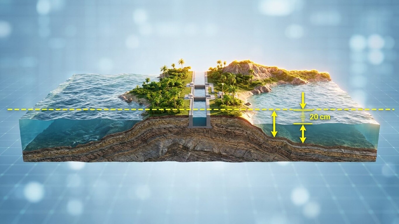 altezza pacifico atlantico dislivello
