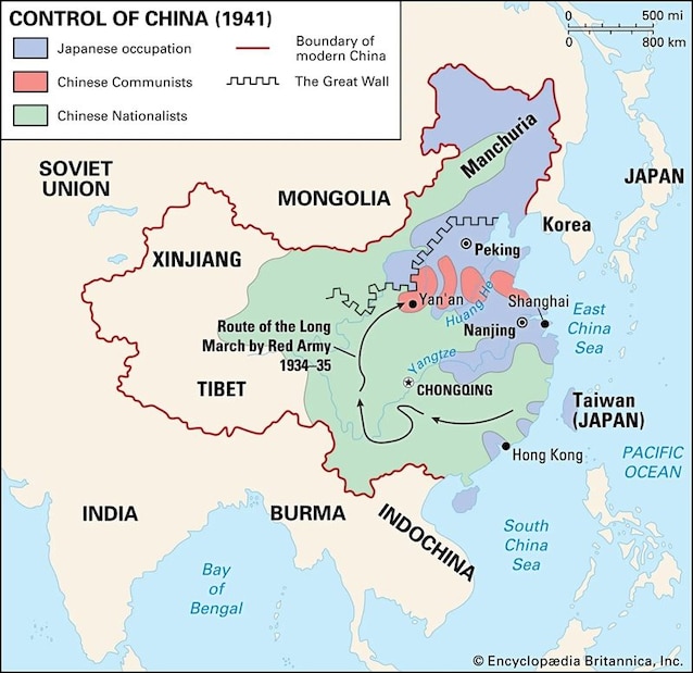 La Cina durante la Seconda Guerra Mondiale