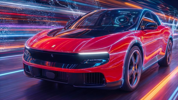 ferrari elettrica