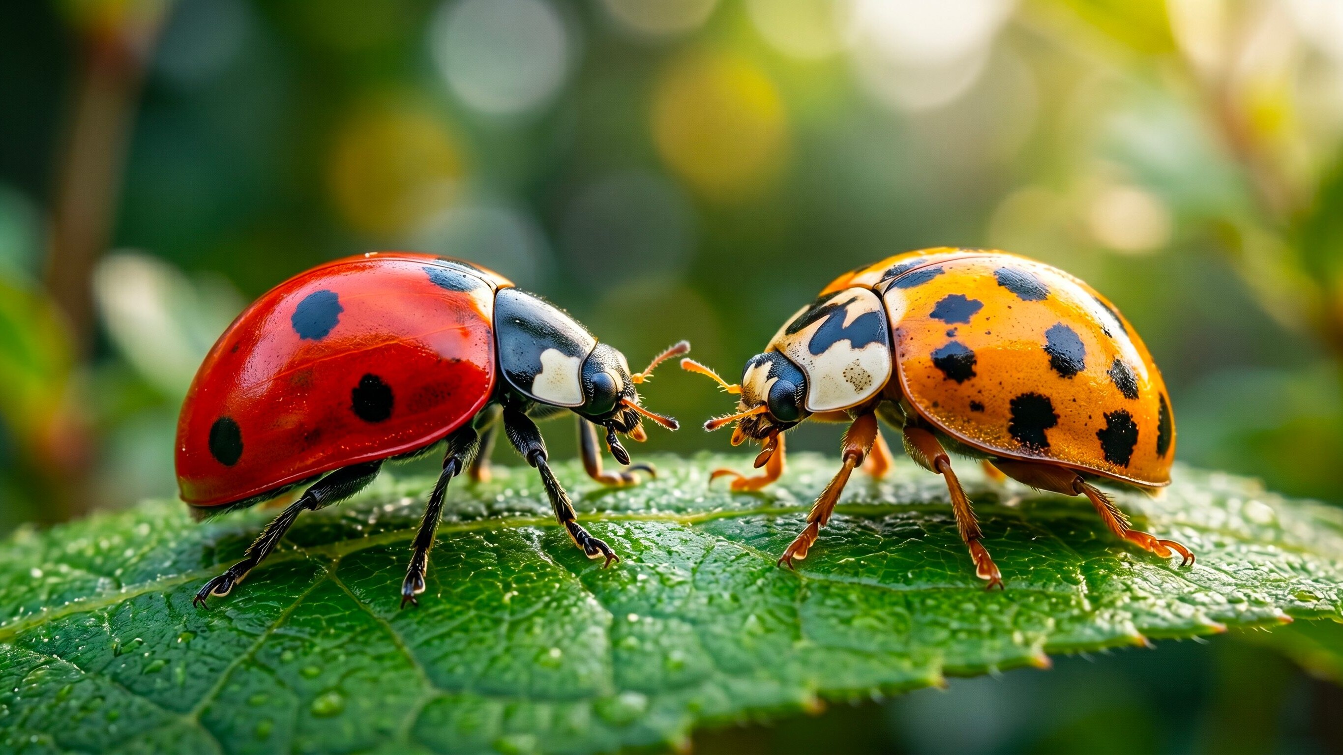 differenze coccinella rossa e asiatica arlecchino