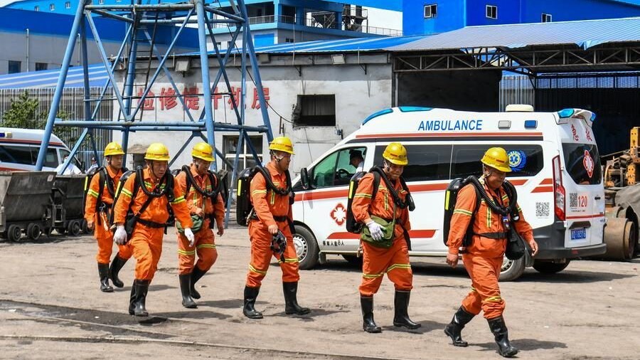 incidente miniera carbone cina