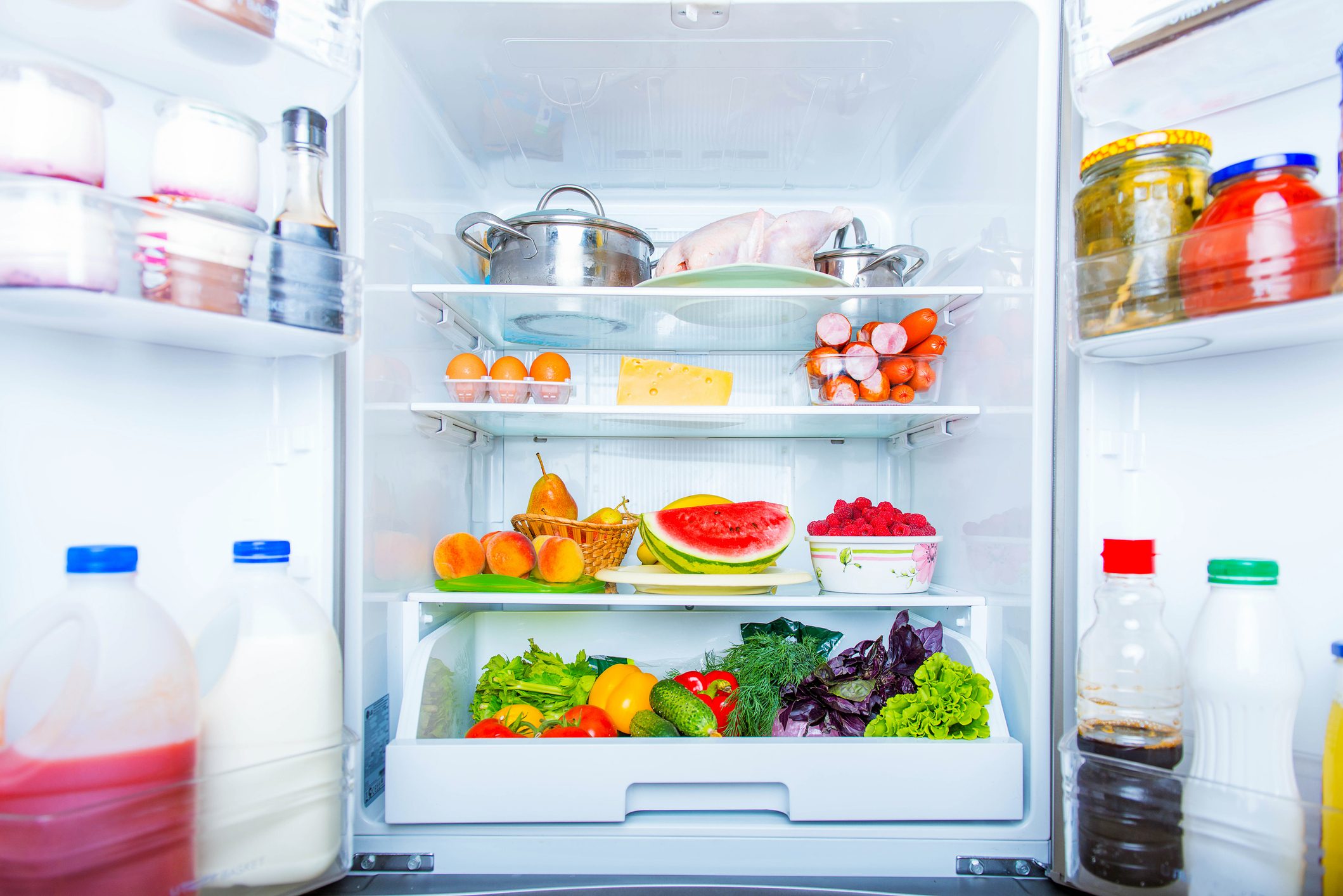 posizione alimenti in frigo