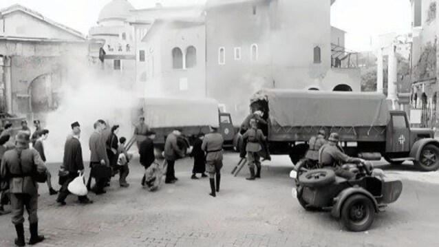 Rastrellamento del ghetto di Roma