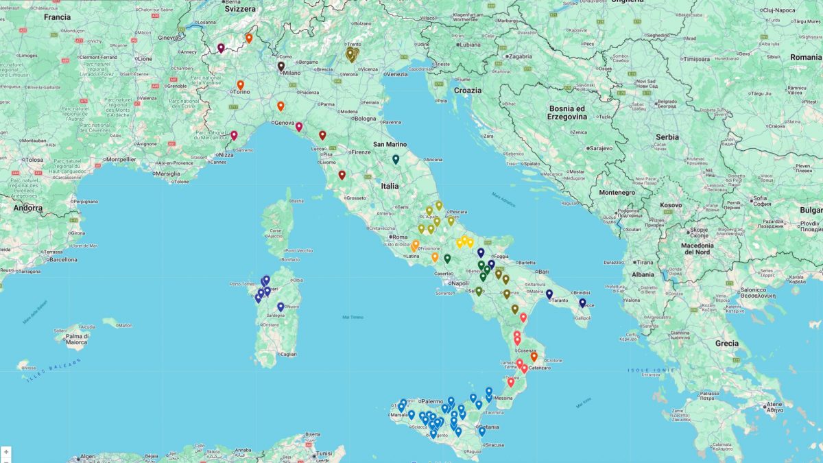 casa 1 euro mappa