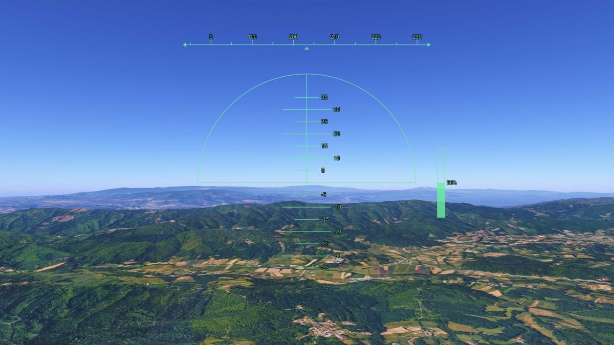 Simulatore di volo Google Earth