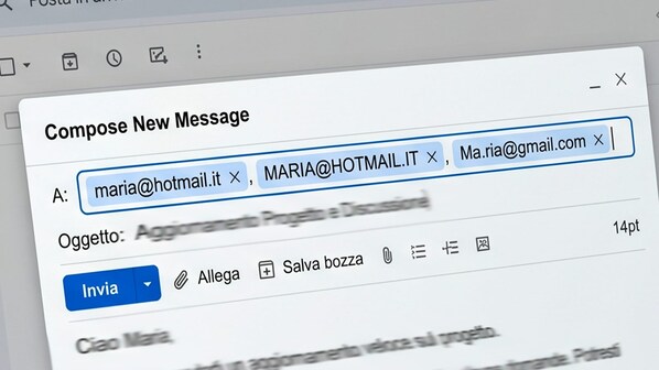 email case sensitive