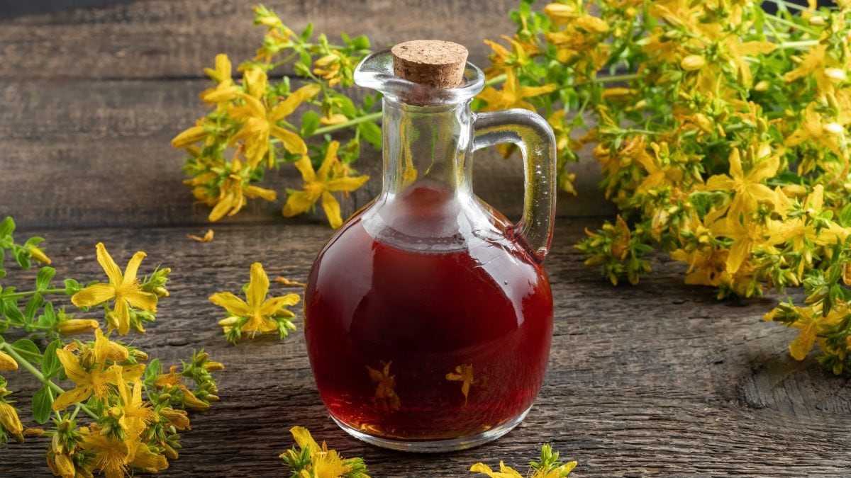 olio di iperico rosso