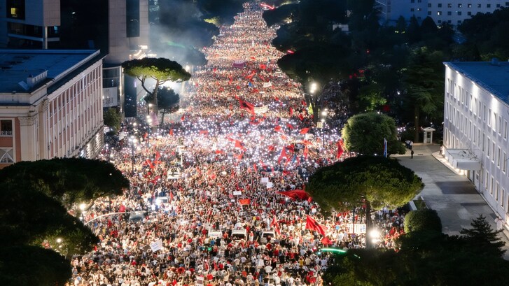 proteste-albiania