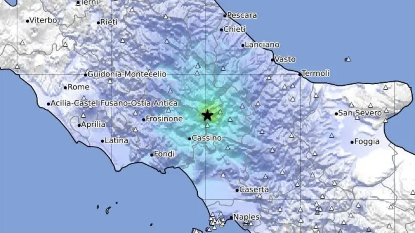 mappa ingv