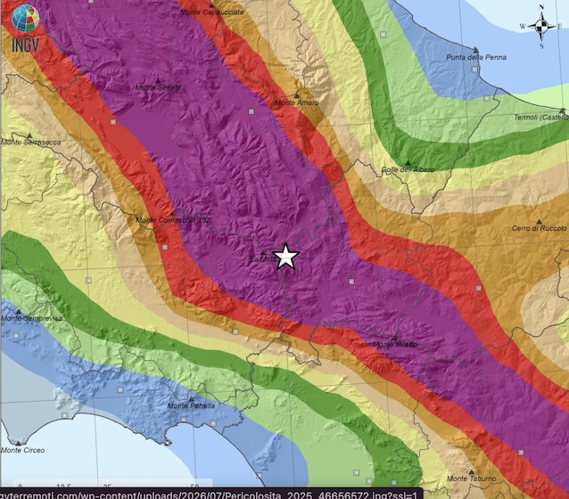 mappa pericolosità molise