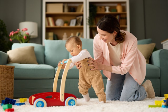 bambini palestrine camminare