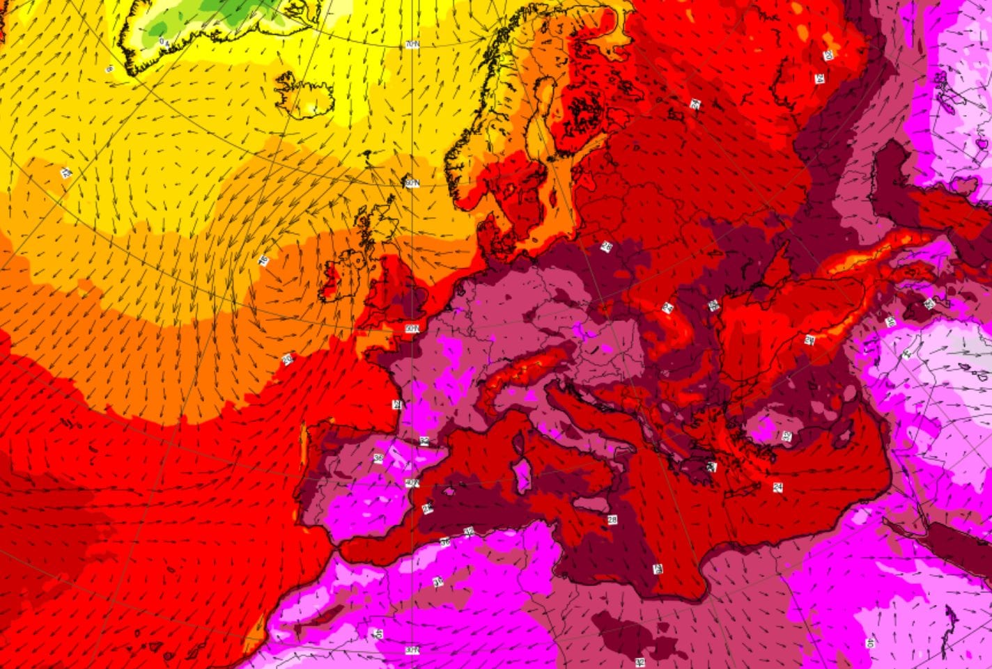 In arrivo la quarta ondata di caldo in Italia dal 29 luglio, oltre 38°C