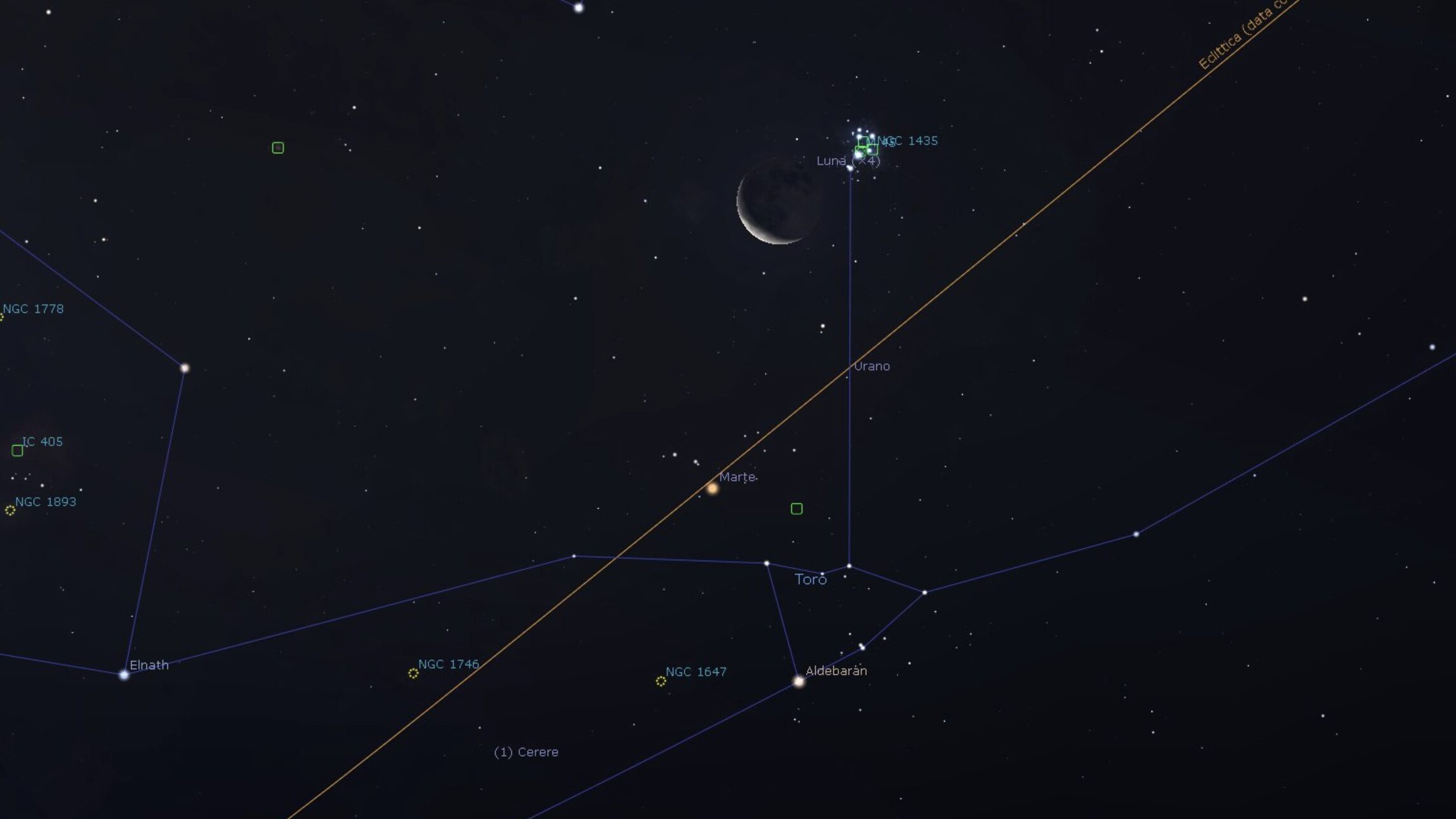 congiunzione-luna-marte-pleadi