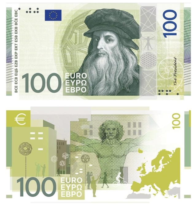 leonardo da vinci euro