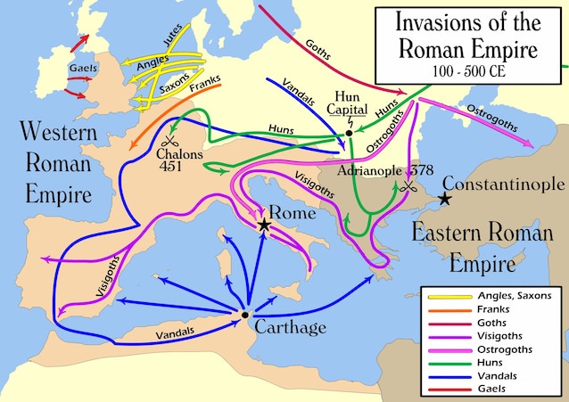 Le invasioni barbariche (Wikimedia Commons)