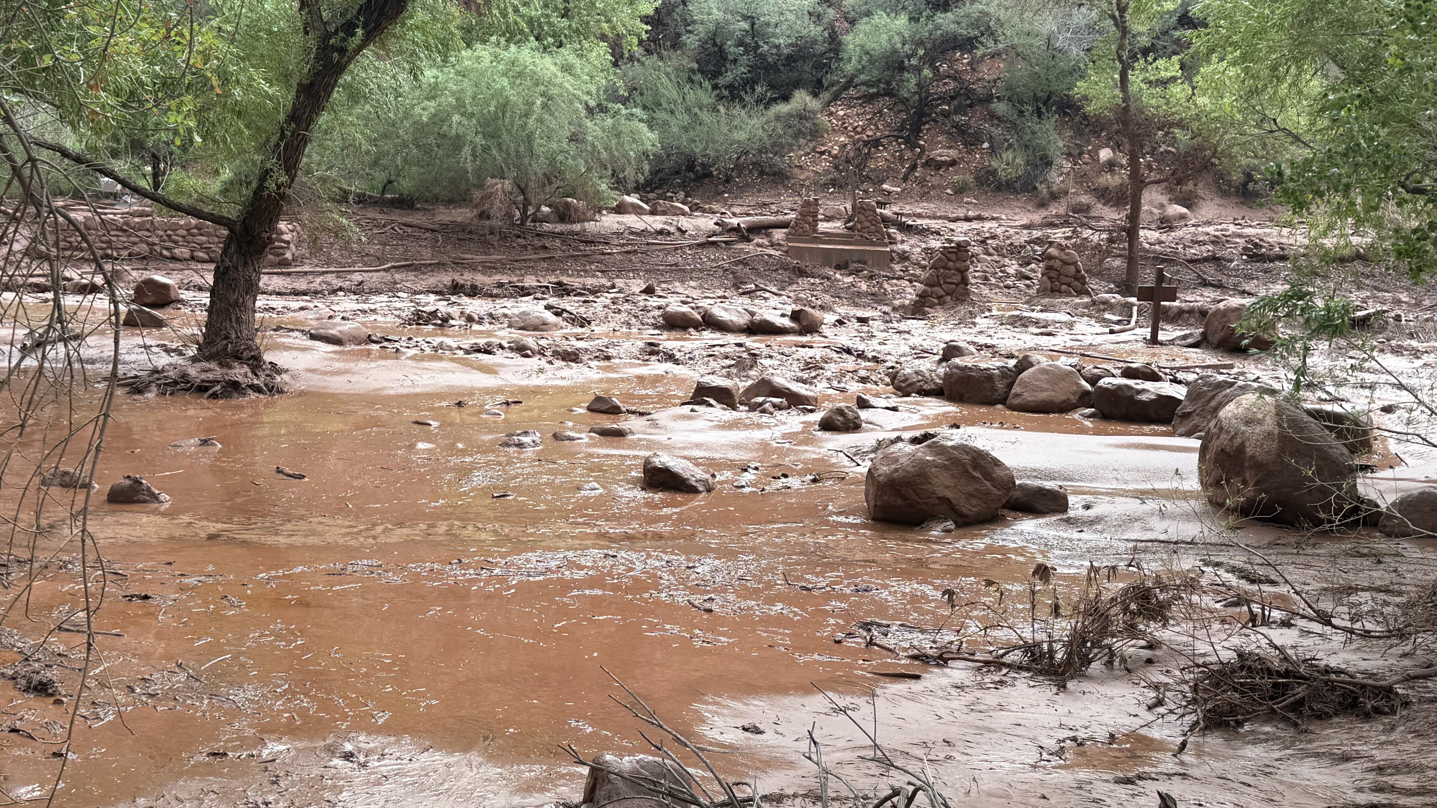 alluvione lampo grand canyon