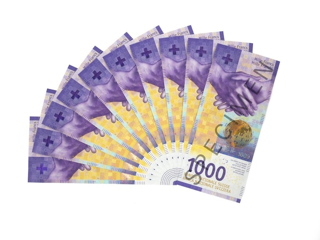 banconota 1000 franchi