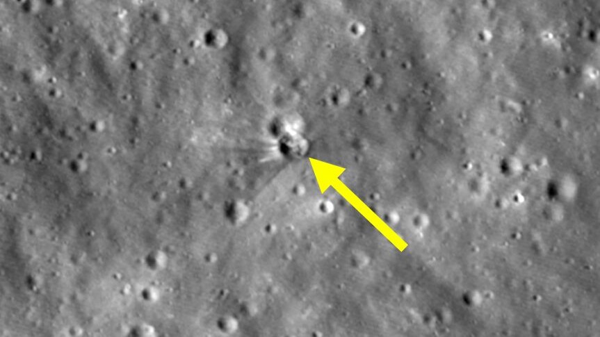 cratere luna nuove foto
