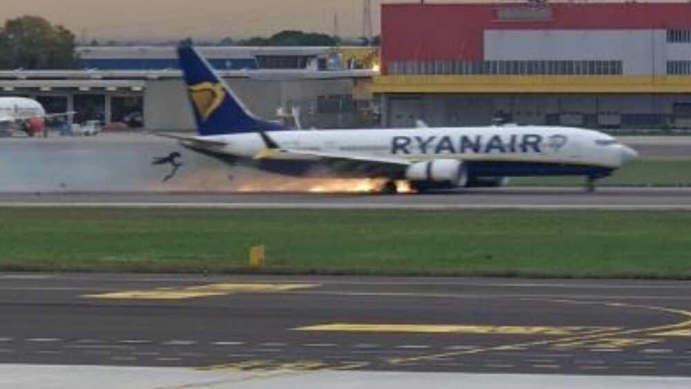 incidente ryanair