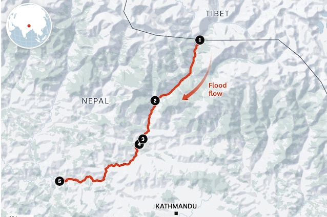 mappa nepal