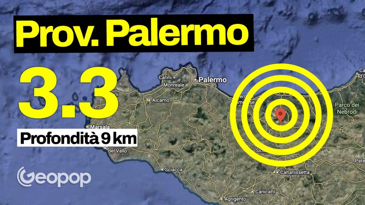 terremoto palermo 3.3