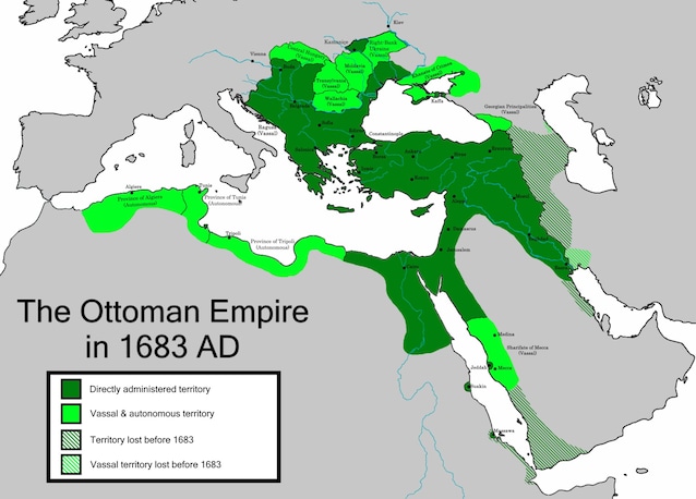 Impero ottomano (Wikimedia Commons)