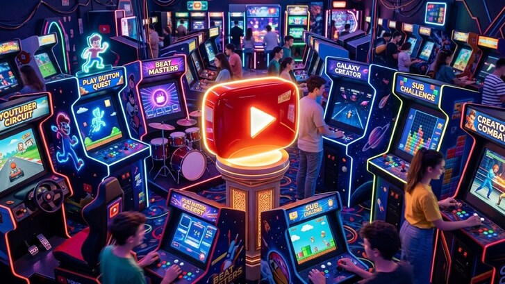 Sala giochi di YouTube