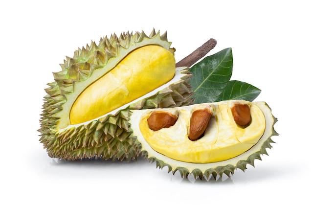 durian polpa e semi