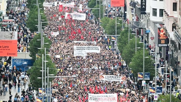 protesta madrid